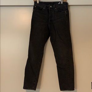 Levi’s High Rise jean Charcoal/Black